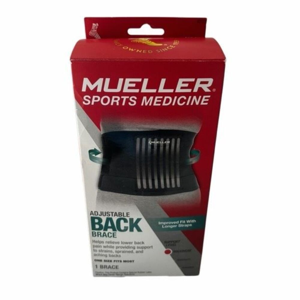 Mueller Sports Medicine Adjustable Back Brace - One Size Excellent Condition